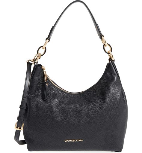 Michael Kors Isabella Navy Leather Shoulder Ship Value 